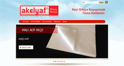 Desktop Screenshot of akelyaf.com.tr